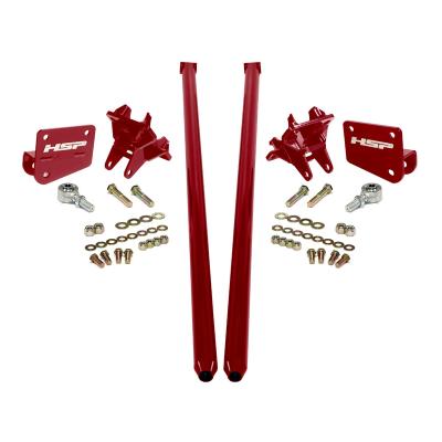 HSP Traction Bars For 2011-2017 Ford Powerstroke 6.7 Liter F250 F350 SRW (ECLB,CCSB)-Silk Stain Black