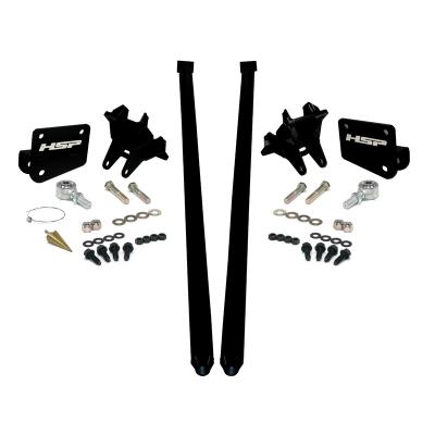 HSP Traction Bars For 2011-2017 Ford Powerstroke 6.7 Liter F350 DRW Extended Cab Short Bed Kingsport Grey