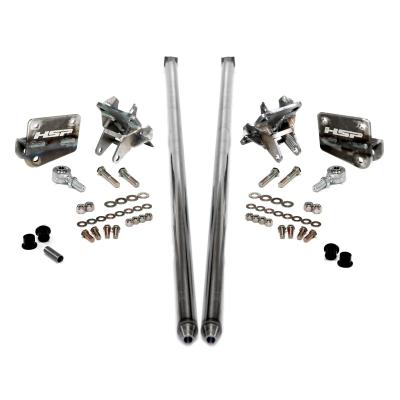 HSP Traction Bars For 2017.5-2022 Ford Powerstroke 6.7 Liter F250 Extended Cab Short Bed-Ink Black