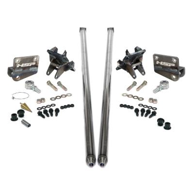 HSP Traction Bars For 2017.5-2022 Ford Powerstroke 6.7 Liter F350 SRW Extended Cab Short Bed Kingsport Grey