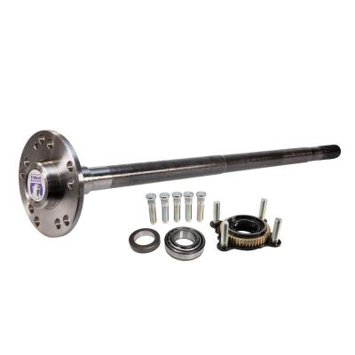 Chromoly Rear Axle Kit Dana 44 Narrow Track W/Elocker Right Hand 33.25 Long D44 JL Rubicon 33.25 Inch Right Hand Small Bearing SET10 (Dre) 32  Spline 4340 Rear Axle Kit Double Drilled Yukon Gear