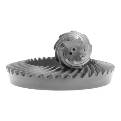 High Performance Ring &amp; Pinion Gear Set For D80 Rear 4.56 Ratio Thick Gear High Performance Replacement Ring &amp; Pinion Gear Set Dana 80 4.56 Thick D80 4.56 Thick R&amp;P (Fits 3.73 &amp; Down Case) Yukon Gear