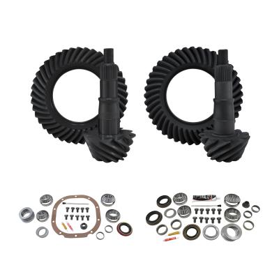 Re-Gear &amp; Installation Kit Ford 8.8 Inch 2000-2008 F150 4.11 Ratio Fr&amp;Rr 00-'08 Ford F150 W/8.8 Rear (3.25 Inch Bearing Od) 4.11 Complete Gear Package F/R R&amp;Ps &amp; Master Kits Yukon Gear