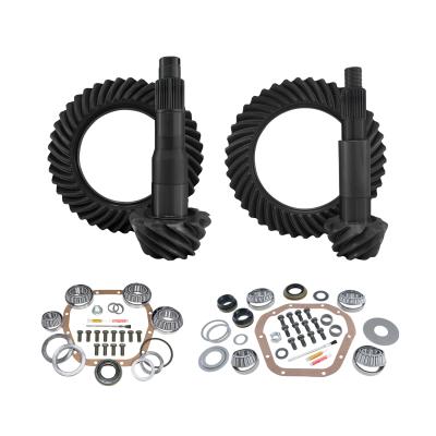 Re-Gear &amp; Installation Kit Dana 60 Ford F250/F350 4.56 Ratio Thick 11-16 F250 &amp; F350 Srw 4.56 Thick Complete Gear/Kit Package F10.5/ D60 Thick (4.10&amp;Down Front Case) Yukon Gear