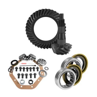 Zf 9.25 Inch Chy 3.91 Rear Ring &amp; Pinion Install Kit Axle Bearings &amp; Seal 9.25 Inch Zf Chy 3.90 Rear R&amp;P Gear/ Install Kit Package W/ Ak 6410 '11-'19 RAM 1500 Yukon Gear