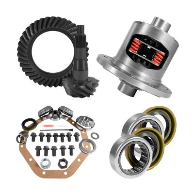 Zf 9.25 Inch Chy 3.91 Rear Ring &amp; Pinion Install Kit Posi Axle Bearings &amp; Seals 9.25 Inch Zf Chy 3.90 Rear R&amp;P Gear/ Install Kit Package W/ T/L Posi &amp; Ak 6410 '11-'19 RAM 1500 Yukon Gear