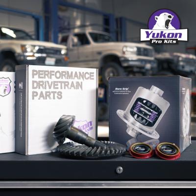 9.75 Inch Ford 4.11 Rear Ring &amp; Pinion Install Kit 34 Spline Posi 2.99 Inch Axle Bearing 9.75 Inch Ford 4.11 Rear R&amp;P Gear/ Install Kit Package W/ T/L Posi &amp; Ak 1561 (2.985 Inch Od) '00-'10 Trucks Yukon Gear