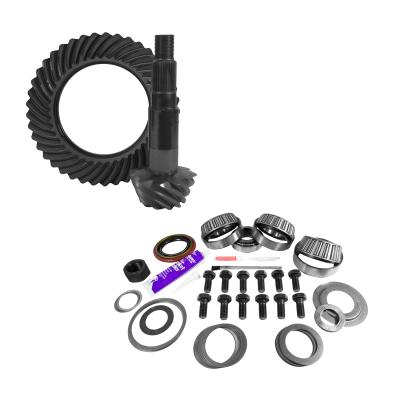 11.25 Inch Dana 80 4.30 Rear Ring &amp; Pinion Install Kit 4.125 Inch OD Head Bearing D80/ 11.25 Inch Dana 4.30 Rear R&amp;P Gear/ Install Kit Package 4.125 Inch OD Head Bearing Yukon Gear