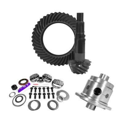 11.25 Inch Dana 80 3.73 Rear Ring &amp; Pinion Install Kit 35 Spline Posi 4.125 Inch Bearing D80/ 11.25 Inch Dana 3.73 Rear R&amp;P Gear/ Install Kit Package With Posi 4.125 Inch OD Head Bearing Yukon Gear