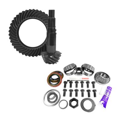 11.25 Inch Dana 80 Thin 3.73 Rear Ring &amp; Pinion Install Kit 4.375 Inch OD Bearing D80/ 11.25 Inch Dana 3.73 Thin Rear R&amp;P Gear/ Install Kit Package 4.375 Inch OD Head Bearing Yukon Gear