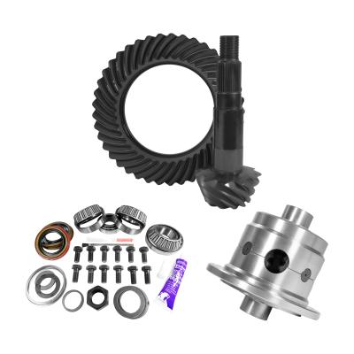 11.25 Inch Dana 80 3.54 Rear Ring &amp; Pinion Install Kit 35 Spline Posi 4.375 Inch Bearing D80/ 11.25 Inch Dana 3.54 Rear R&amp;P Gear/ Install Kit Package With Posi 4.375 Inch OD Head Bearing Yukon Gear