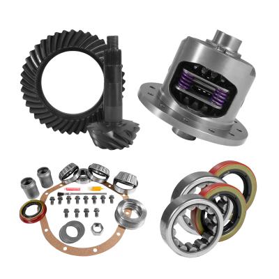 8.875 Inch GM 12T 4.11 Rear Ring &amp; Pinion Install Kit 30 Spline Posi Axle Bearings 12T GM 4.11 Rear R&amp;P Gear/ Install Kit Package With 30 Spline Posi &amp; Ak 1559 Yukon Gear
