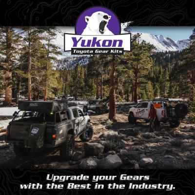 Ring &amp; Pinion Gear Kit Package Front &amp; Rear With Install Kits - Toyota 10.5/9R Toyota Tundra 5.7L 2007 &amp; Up (10.5/9R) 4.88 Ratio Gear Package Yukon Gear