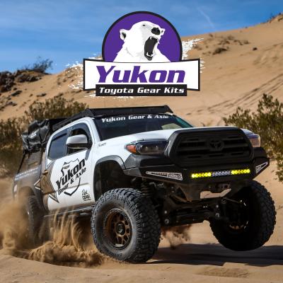 Ring &amp; Pinion Gear Kit Package Front &amp; Rear With Install Kits - Toyota 10.5/9R Toyota Tundra 5.7L 2007 &amp; Up (10.5/9R) 4.88 Ratio Gear Package Yukon Gear