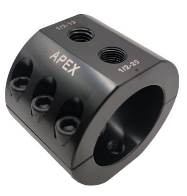 Stabilizer Clamp, 1.5 Inch ID, Black, Universal - Includes hardware for Fox ATS, Standard, Falcon Apex Chassis