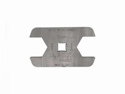 Jeep JK 1 Ton Wrench Kit (WR111x1 33mm/34mm and WR101x1 33mm/35mm) Apex Chassis