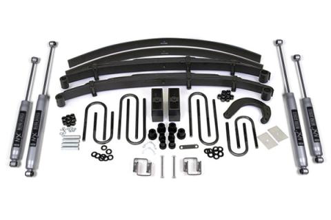 6 Inch Lift Kit Chevy/GMC 1/2 Ton Blazer/Suburban 88-91 4WD Leaf Springs Fox 2.0 Performance Shocks