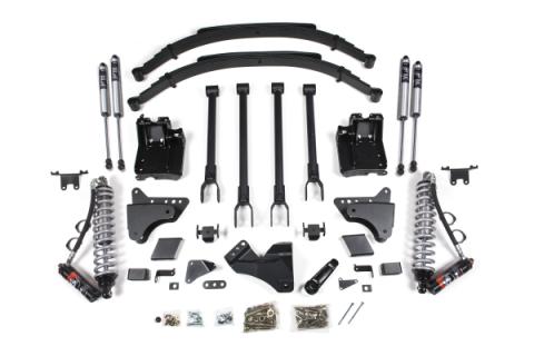8 Inch Lift Kit 4-Link &amp; FOX 2.5 Performance Elite Coil-Over Conversion Ford F250/F350 Super Duty 11-16 4WDFox 2.5 Performance Elite Shocks