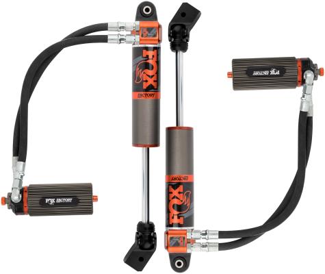 Shock Absorber 20-On Jeep Gladiator Front Internal Bypass 3.0 Series Remote Reservoir 2-3 Inch Lift Dual Speed Compression Kit FOX