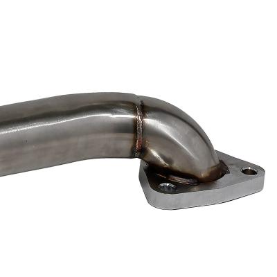 2in Replacement Passenger Side Up-Pipe For 2017-2026 Siverado/Sierra 2500/3500 HD L5P Duramax Raw HSP Diesel