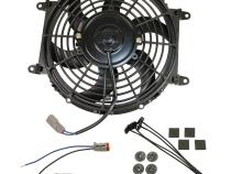 Universal Electric Cooling Fan Kit 80-watt 10 Inch 800 CFM c/w Universial Mounting Kit BD Diesel