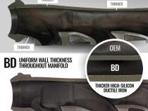 Exhaust Manifold Driver Side Dodge RAM 1500/2500/3500 09-24 5.7L HEMI BD Diesel