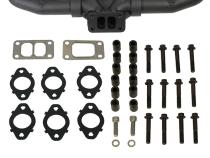 Pulse Exhaust Manifold Kit STOCK/T3 Dodge 24-Valve 5.9L Cummins 1998.5-2002 BD Diesel