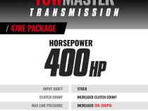 TowMaster Dodge 47RE Tranmission and Converter Package 2000-2002 4WD BD Diesel