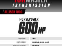 TowMaster Chevy Allison 1000 Tranmission 2001-2004 LB7 4WD BD Diesel