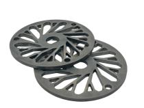 1994-2013 Dodge Cummins Shock Tower Delete Plates W/Logo Full Send Diesel