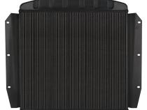 55-59 Chevy Truck Aluminum Radiator Black Night Rider Series Cold Case Radiators