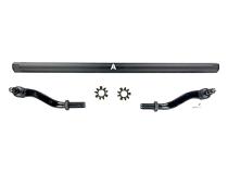 Apex Chassis Heavy Duty 2.5 Ton Tie Rod Assembly in Black Anodized Aluminum Fits 19-22 Jeep Gladiator JT 18-22 Jeep Wrangler JL/JLU Rubicon Mohave Sahara Sport