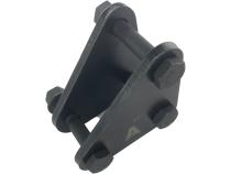 Apex Chassis Heavy Duty Tie Rod Assembly Fits: 14-22 Ram 2500/3500 Complete Tie Rod and Stabilizer Bracket