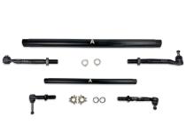 Heavy Duty ProLock Black Aluminum Tie Rod and Drag Link Assembly Fits: 05-16 F250/F350 Super Duty Apex Chassis