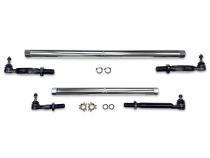 Heavy Duty ProLock Poished Aluminum Tie Rod and Drag Link Assembly Fits: 14-24 Ram 2500/3500 Apex Chassis