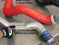 Intercooler System 03-04 Ford 6.0L F250/F350/F450 W/High-Ram and Boost Tubes Banks Power