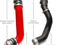 Boost Tube Upgrade Kit Fits 20-26 Chevy/GMC 2500/3500 6.6L Duramax, L5P Red Powdercoat Banks Power