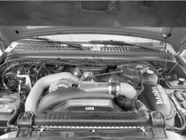 Ram-Air Cold-Air Intake System Oiled Filter 03-07 Ford 6.0L Banks Power