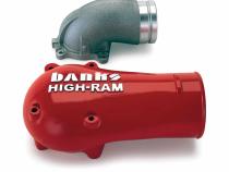 High-Ram Air Intake Elbow 03-04 Ford 6.0L Stock Intercooler Banks Power