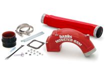 Monster-Ram Intake Elbow W/Boost Tube 98-02 Dodge 5.9L Banks Power