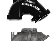 Monster-Ram Intake System for 07.5-12 Dodge Ram 2500/3500 6.7L Cummins Black Powdercoat Banks Power