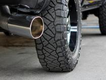 Monster Exhaust System 5-inch Single Exit Chrome SideKick Tip for 13-18 Ram 2500/3500 6.7L Cummins CCLB Banks Power