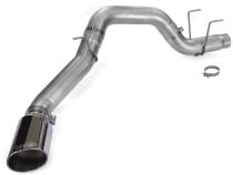 Monster Exhaust System for 19-24 RAM 2500/3500 6.7L Cummins Crew Cab Short Bed (SRW) Chrome-Plated Stainless Tip Banks Power