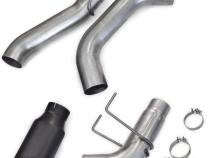 Monster Exhaust System for 19-24 Ram 2500/3500 6.7L Cummins Crew Cab Short Bed (SRW) Cerakote Black Tip Banks Power