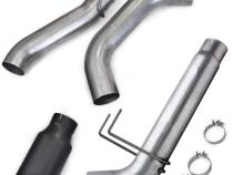 Monster Exhaust System for 19-24 Ram 3500 6.7L Cummins Mega Cab Short Bed (DRW) Cerakote Black Tip Banks Power