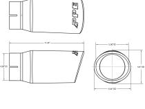 2007-2019 GM 6.6L Duramax 304 Stainless Steel Four Inch Performance Exhaust Upgrade Polished