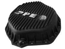Heavy Duty Aluminum Rear Differential Cover GM/Dodge 2500HD/3500HD Black PPE Diesel