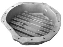 Heavy Duty Aluminum Rear Differential Cover GM/Dodge 2500HD/3500HD Black PPE Diesel
