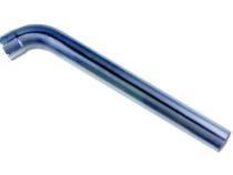 Exhaust Pipe 4 Inch Second Section Only 94-Early 03 Ford F250/F350 Superduty Performance Series Exhaust Tail Pipe Diamond Eye