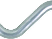 Exhaust Pipe 4 Inch 04.5-Early 07 Dodge RAM 2500/3500 First Section Pass Steel Performance Series Exhaust Tail Pipe Diamond Eye